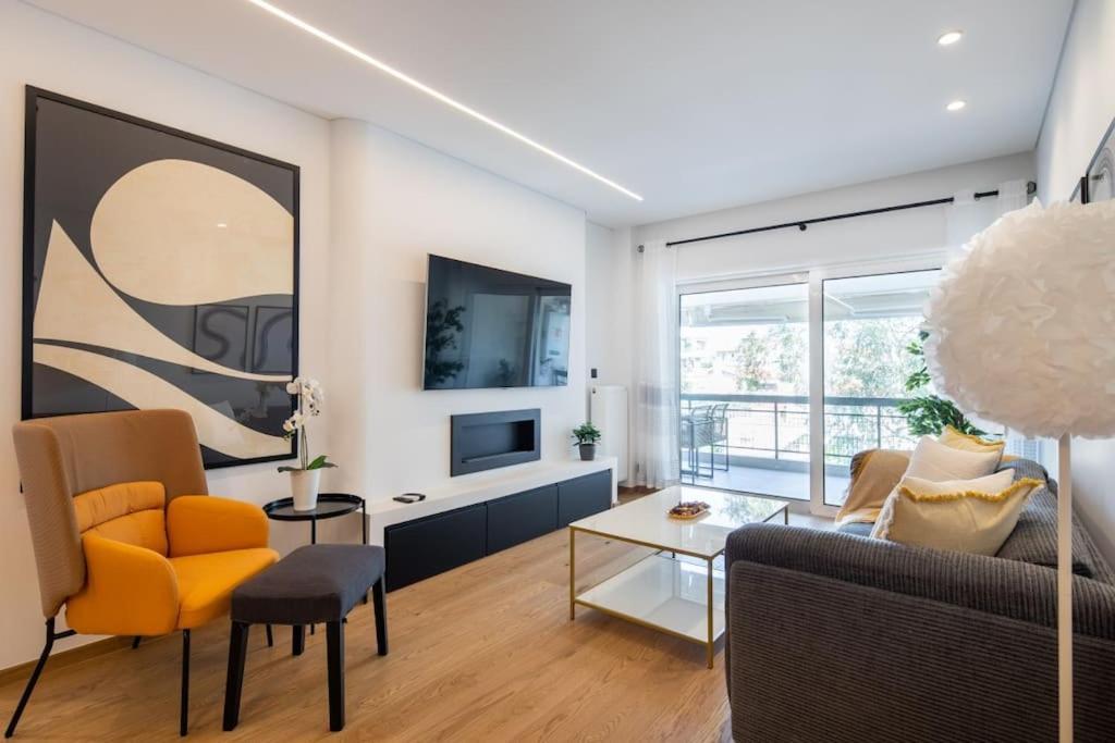 Bloom - Luxury 2-bedroom In Апартаменты Афины